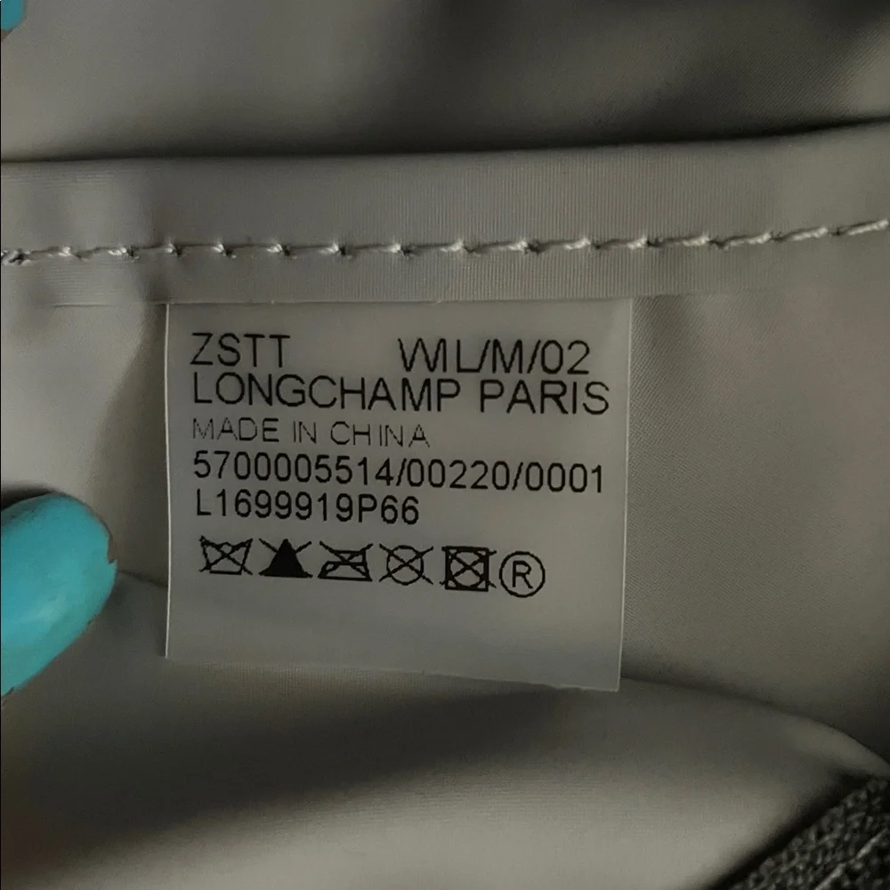 Longchamp Mini Backpack - Graphite/Gray Excellent Condition - Picture 10 of 16